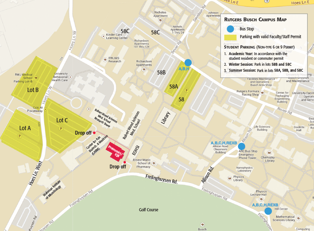 rutgers busch campus map Directions To Iqb Iqb Rutgers Edu rutgers busch campus map