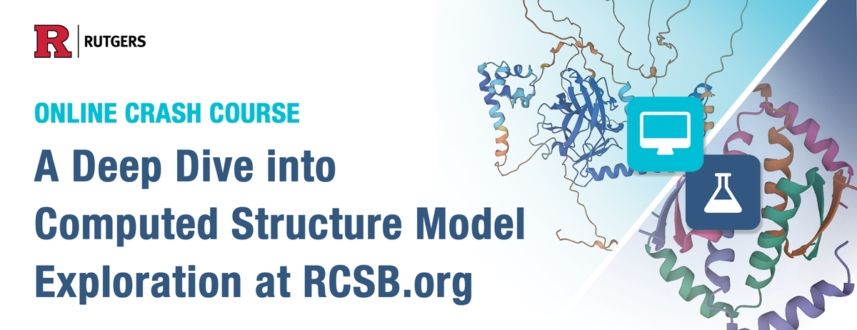 Header for the couse A Deep Dive into Computed Structure Models at RCSB.org